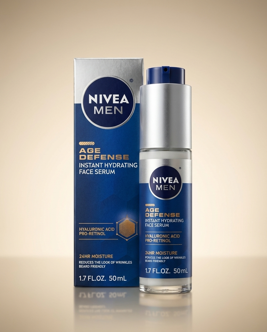 NIVEA MEN Age Defense Instant Hydrating Face Serum