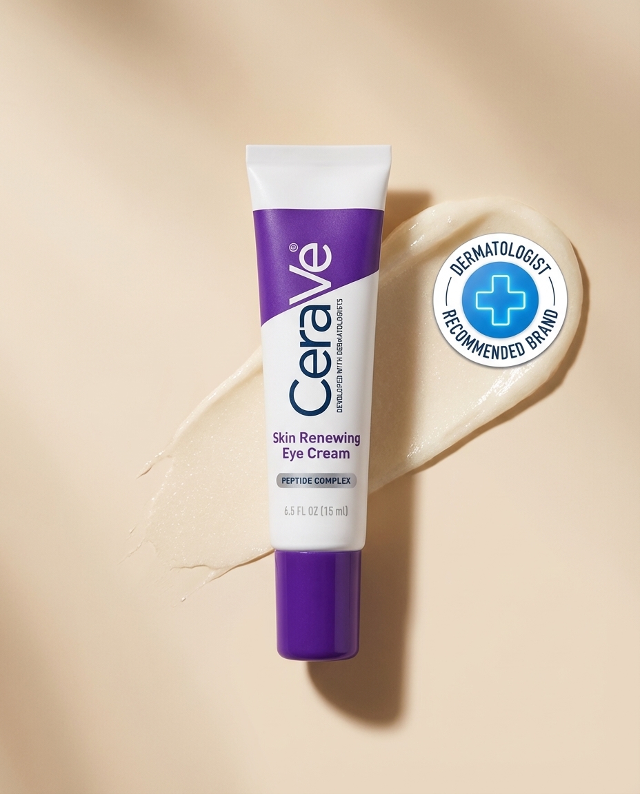 CeraVe Skin Renewing Eye Cream with Peptides