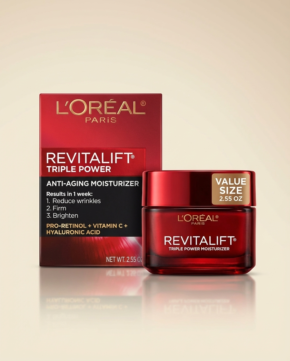 L'Oreal Paris Revitalift Triple Power Anti-Aging Moisturizer
