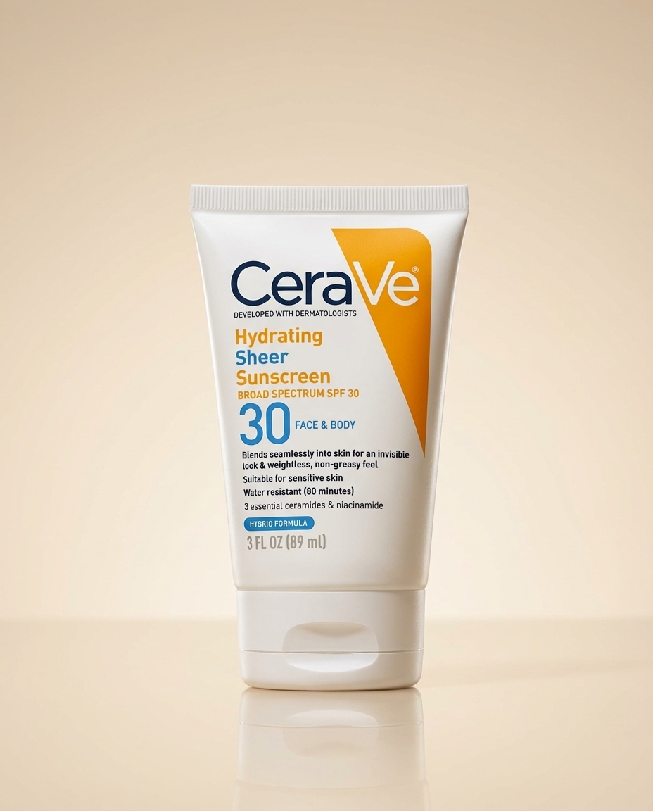 CeraVe 100% Mineral Sunscreen SPF 50